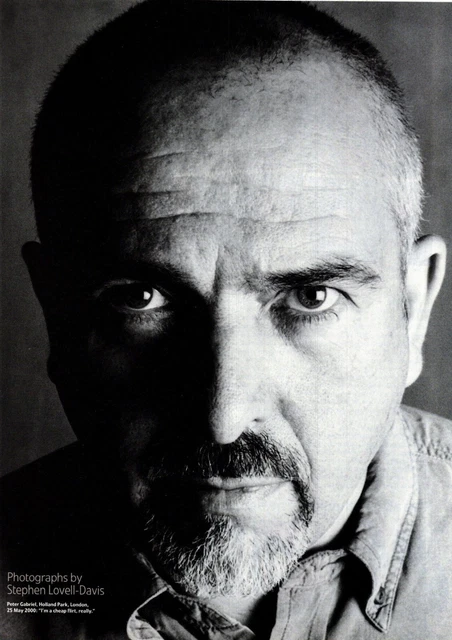 PTP44 MAGAZINE PIN Up Poster/Immagine 11X9 PETER GABRIEL EUR 14,47 ...