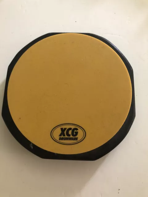 XCG 6 inch Drum Practice Pad - Yellow