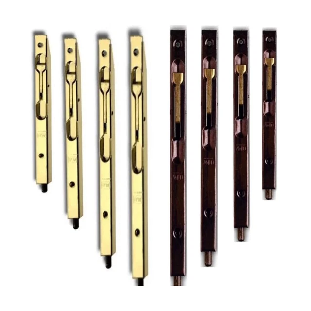 Catenaccio A Leva In Ferro Bronzato - 20 Cm Per Porte E Cancelli - Foto 3