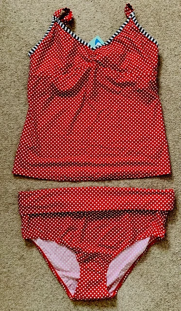 TOTALMENTE NUEVO Jojo Maman Bebe Maternidad Tankini/Bikini Talla L Traje de Baño L L L L L L L L L L L L L L L L L L L L L L L L
