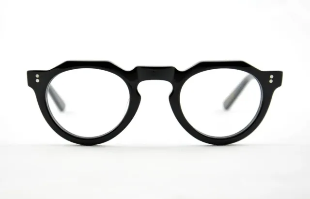 nuovo occhiale da vista brand LESCA LUNETIER mod PICA colore 5 nero size 44