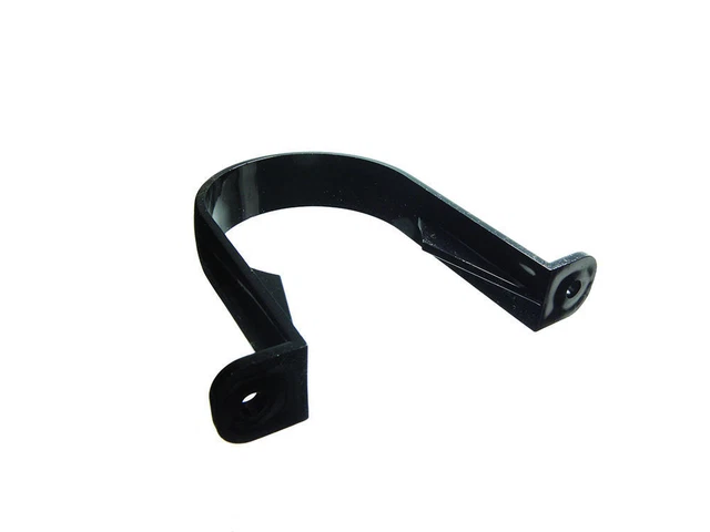 NEUF 24 DE Gouttière Agrafe de Fixation Noir 68Mm Pour Soutien Et