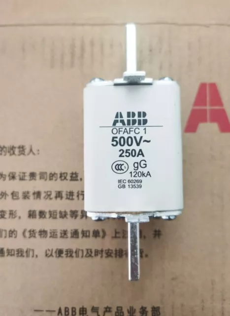 ABB Fuse Fusing Core OFAFC1GG160 OFAFC1GG200 OFAFC1GG250 1 pieza