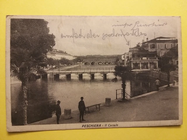 Peschiera (Verona). Il Canale.