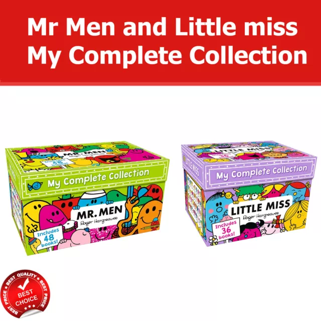 Mr Men and Little miss My Complete Books Children's Pack | Variation listing