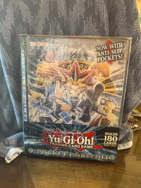 Yugioh 9 Pocket Duelist Portfolio Binder Brand New Sealed Yugi Kaiba Joey