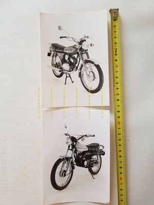 Honda ST 90 DAX Mighty-CF 70 Chaly 1973 lotto 2 foto cartella stampa no depliant 