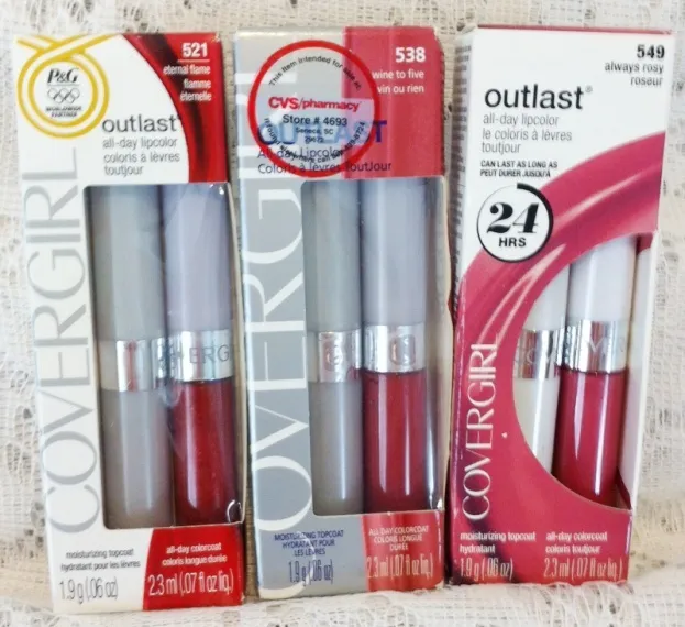 "1" Cover Girl Outlast All Day Two-Step Lipcolor