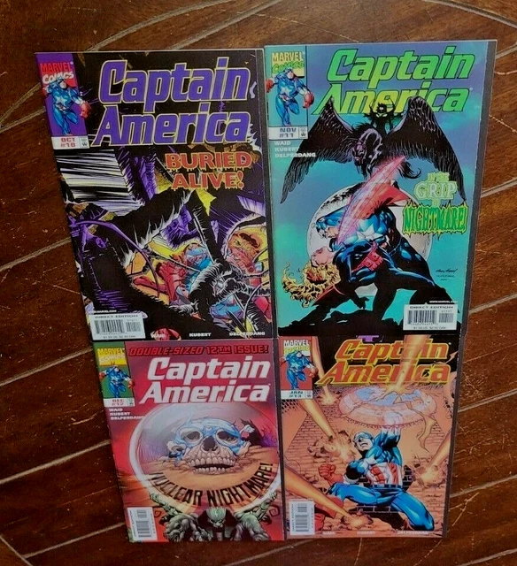 Captain America Vol. 3: #10 thru #13, (Marvel, 1998/99): Free Shipping!