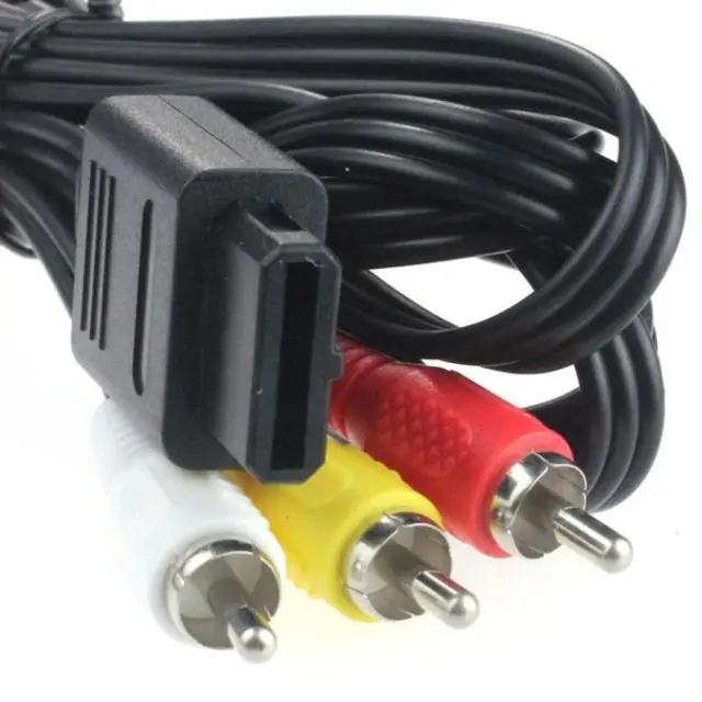 AV Video Audio Cable Wires for Nintendo N64 Game cube System NGC GC