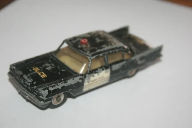 Dinky Toys - Desoto Fireflite Police - Miniature ancienne ( à restaurer )