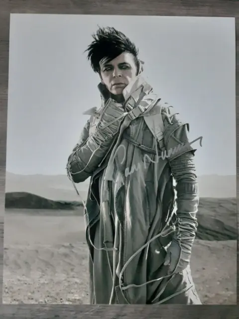 Authentic Gary Numan Cars Signed Autographed 10 X 8 Photo Coa Real