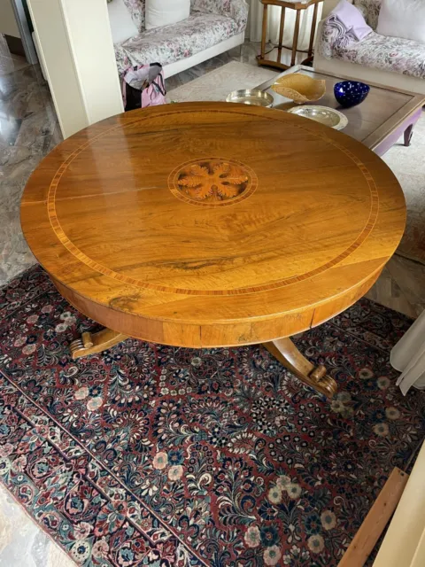 Tavolino da salotto in legno massello di design Casa Padrino natura 100 x  H. 40 cm - legno massello - soggiorno tavolo da salotto