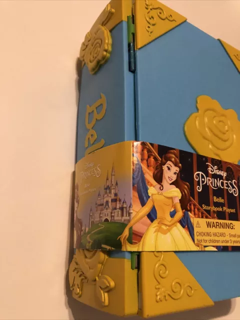 Disney Parks Princess Belle Beauty & The Beast Storybook Playset  New W Flaws 3