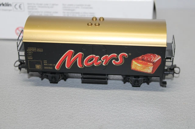 Märklin 1 - 5844 - Transport de fret - Wagon couvert à 2