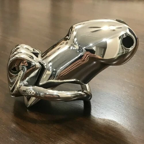 METAL HARD - ANTI-ERECTION CHASTITY RING main image 1