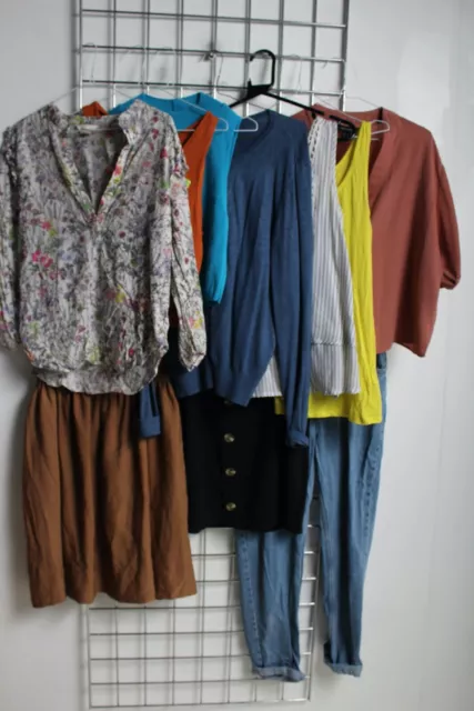 10 X Womens Clothing Job Lot Bundle - Size 12 - New Look Primark H&M Etc (D29)