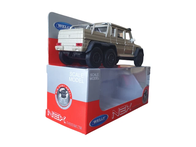Welly Mercedes-Benz Classe G Noir W460 à partir de 1979 1/34-1/39 Modèle métallique Welly Mercedes-Benz Classe G Noir W460 à partir de 1979 1/34-1/39 Modèle métallique