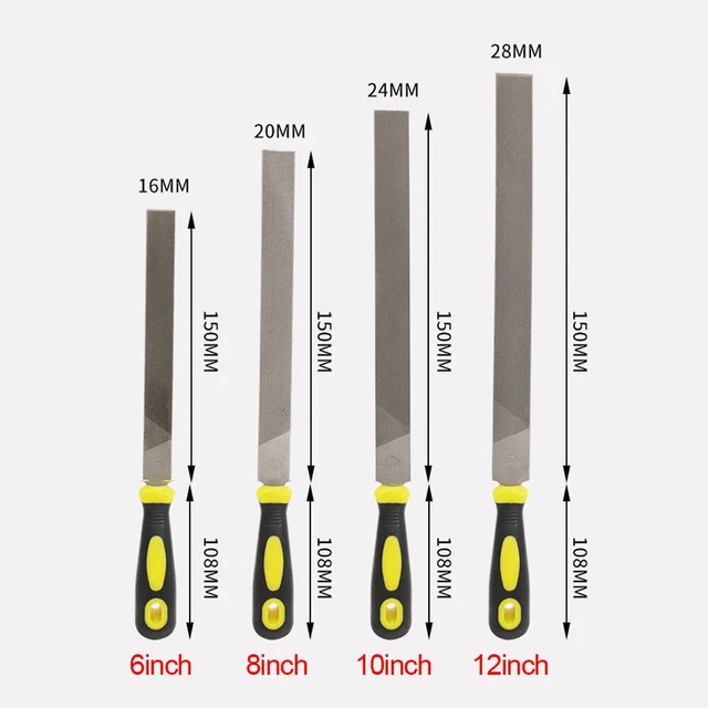 métal Ensemble de fichiers diamant Râpe de classement en métal Fichiers chaîne 3