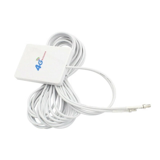 4X(CONNETTORE TS9 28DBI Guadagno 3G 4G Lte Antenna Booster Segnale ...