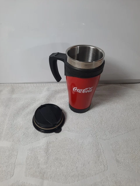 Insulated Coffee Mug Stainless Steel Coca Tumbler  Travel Cup Handle Drink|16oz