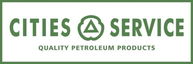 Cities Service (CITGO) Gasoline NEW Sign 16x48" USA STEEL XL Size - 8 lbs