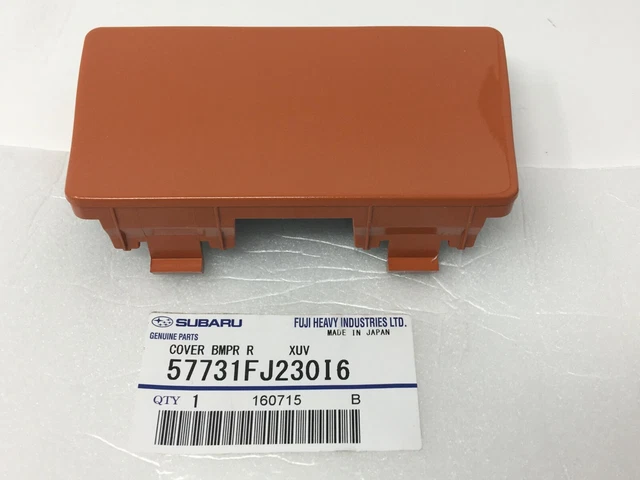 OEM Subaru Rear Tow Hitch Cover For 2013-2017 Crosstrek – Venetian Red Pearl (57731FJ230U9)