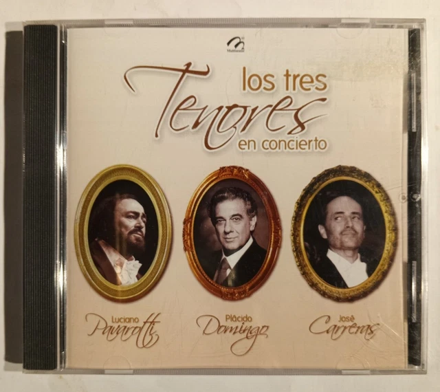 LOS 3 TENORES En Concierto, Feat. Pavarotti / Domingo, 2007 Mexican Cd