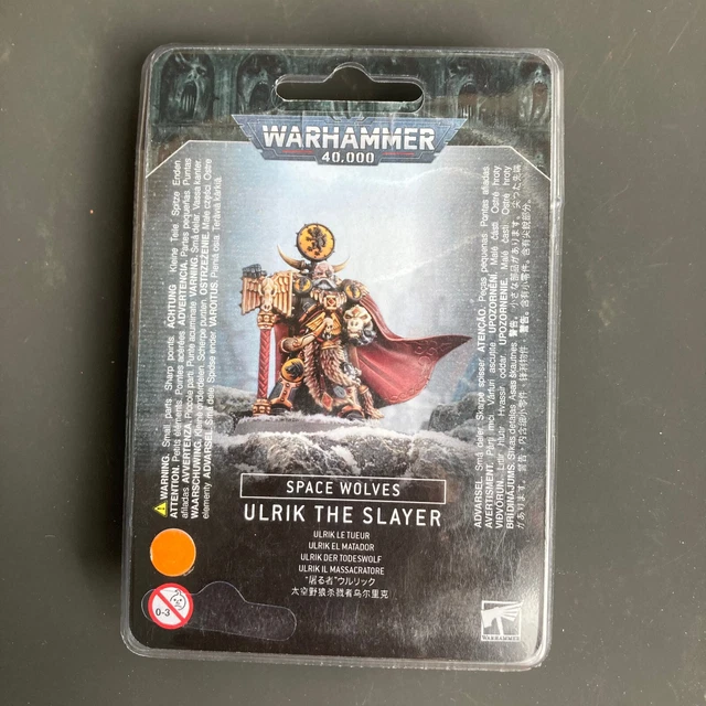 Warhammer 40K Space Wolves Ulrik The Slayer Space Marines Games Workshop Army