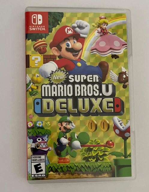 NEW SUPER MARIO Bros U Deluxe & Luigi's Mansion 3 Paquete Nintendo