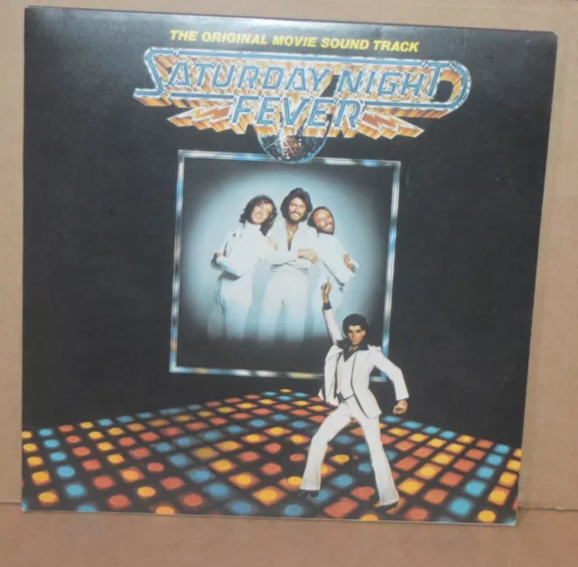 Saturday Night Fever, Movie Soundtrack 1977 Double LP Album Vinyl Bee Gees