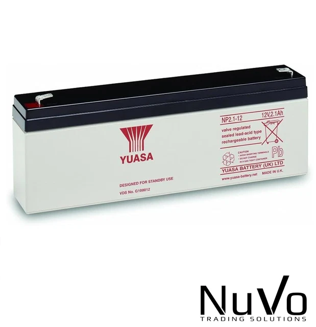 PORTALAC GS PE1212R 12V 1.2Ah Emergenza Luce Ricambio Yuasa Batteria - Foto 12