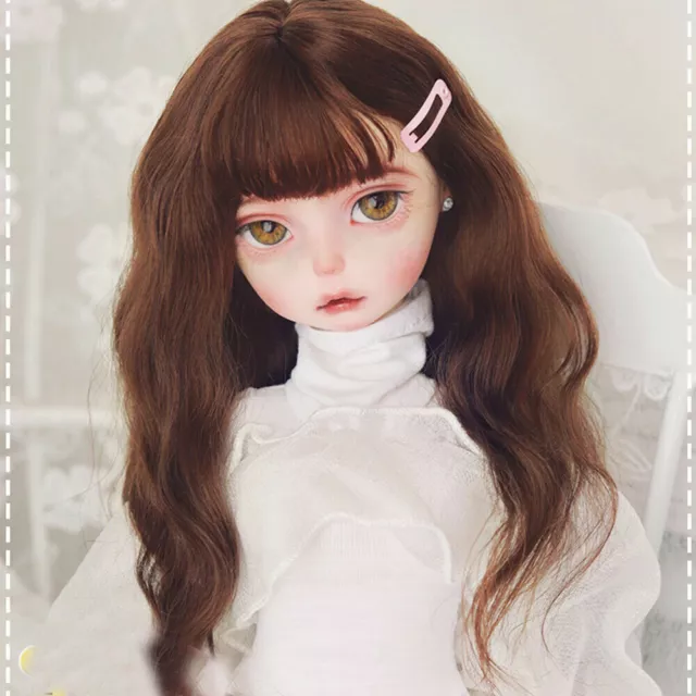 1/6 BJD Doll w/ Face Makeup Eyes Wig Hair Clothes FULL SET Ball Jointed Girl Toy