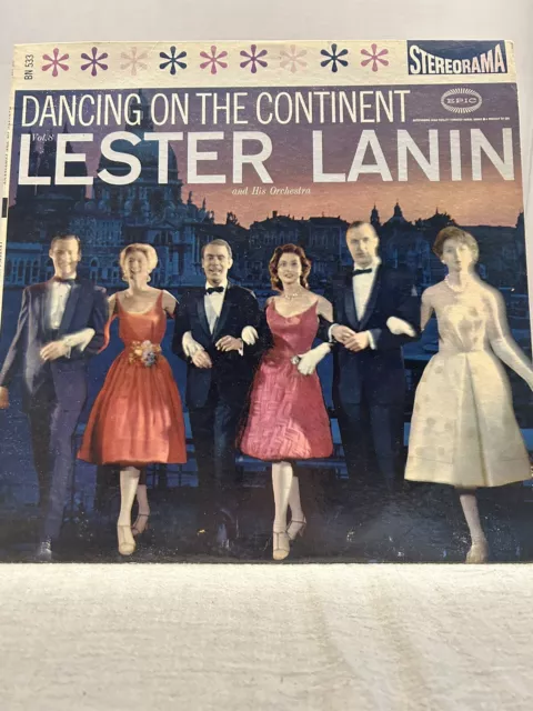 Lester Lanin And His Orchestra - Dancing On The Continent - Epic - BN 533 - LP