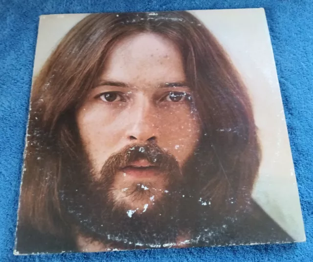Eric Clapton Clapton LP 1973 Polydor Inner Sleeve Bell Bottom Blues Bad Boy