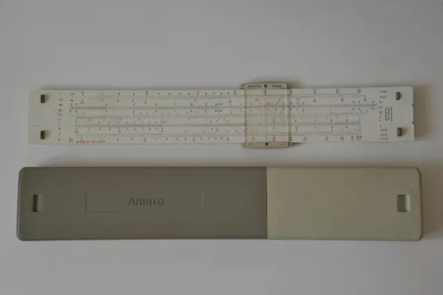 ARISTO 0968 Duplex Slide Rule GERMANY Studio