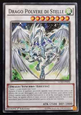 Stardust Dragon ® Ultra Rara ® DUPO-IT103 ® Italiano Drago Polvere di Stelle 