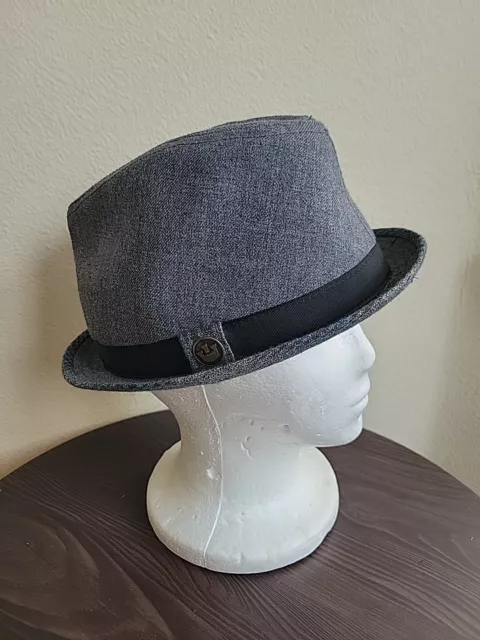 Goorin Bros Heritage Gray Wool Fedora Hat Size Large