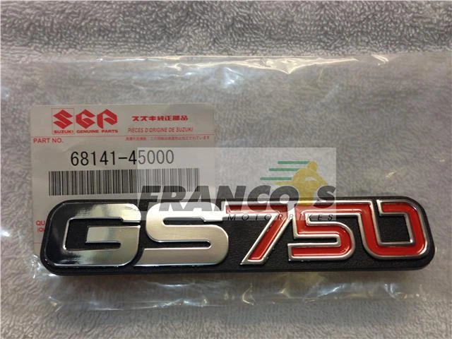 SUZUKI 純正 GS750 GS750E GS400 エンブレム 楽天市場】GS400用 タンクエンブレム SUZUKI 純正 (ゴールド