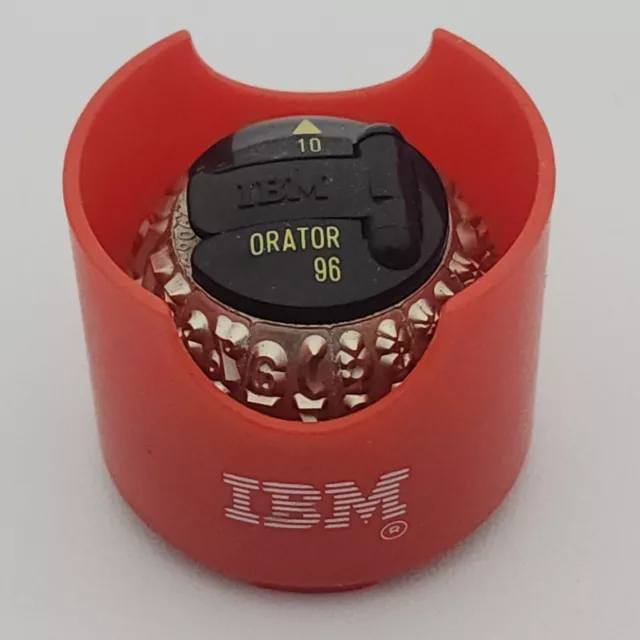 Orator 10 96 Character IBM Selectric III Typewriter Element Font Ball Light Use