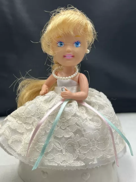 Vintage Kenner Tonka Cupcake Doll Princess Parfait Bonnie Bride 1991 3