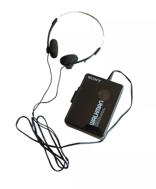 Reproductor de casete de cinta Sony Walkman WM-A10/B10 VINTAGE retro + auriculares