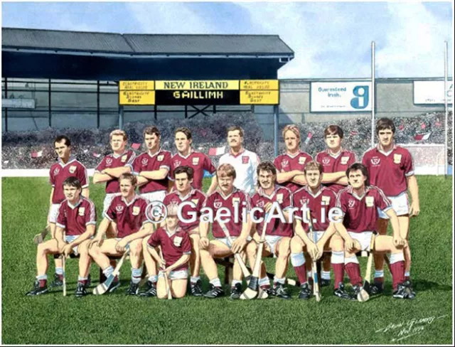 Galway All-Ireland Senior Hurling Champions 1988: Limited Edition GAA Print