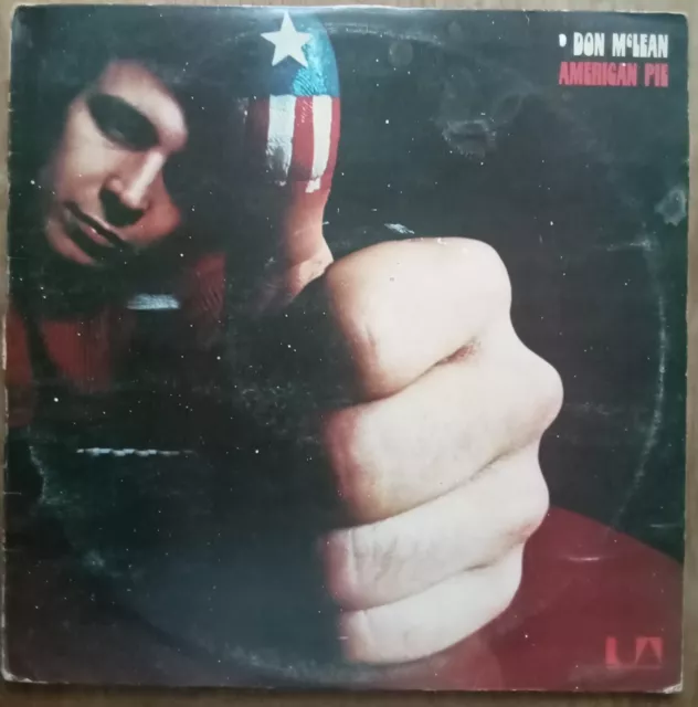 Don McLean American Pie vinyl LP
