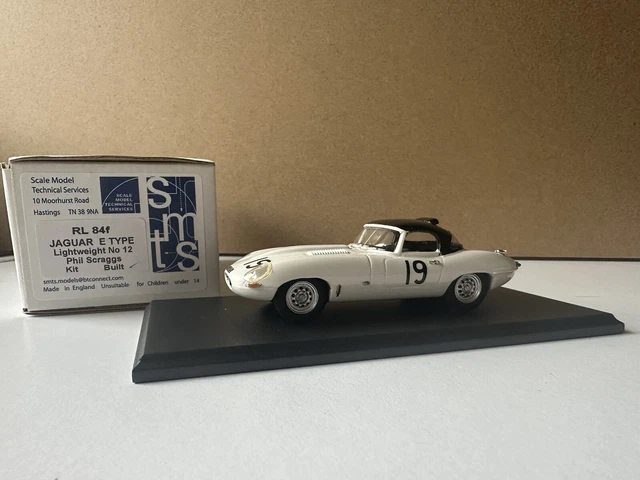 SCALE MODEL SMTS Jaguar E Type Lightweight No 12 Phil Scraggs Kit