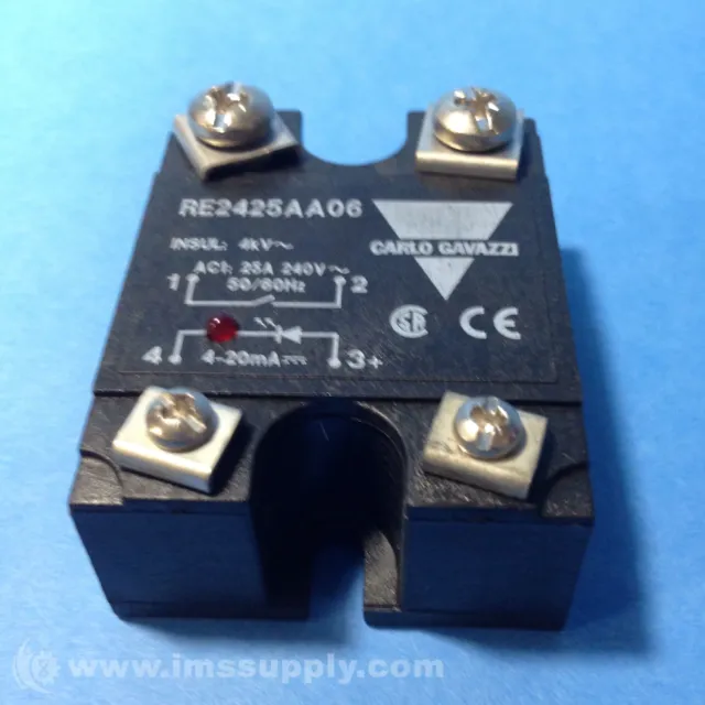 Carlo Gavazzi RE2425AA06 Relay 1Phase Solid State USIP