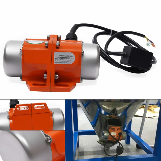 Vibrationsmotor – Asynchron-Unwuchtmotor 40-100W, Produktbild-Vorschau 3