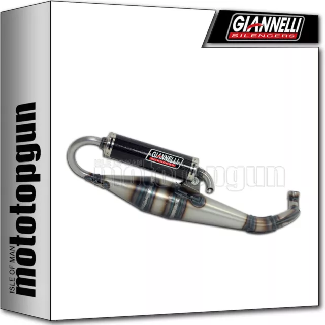 Giannelli Full Silencer Open Shot V4 Piaggio Zip Sp 2002 02 2003 03 2004 04