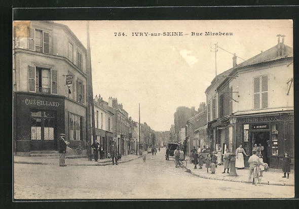 CPA Ivry-sur-Seine, Rue Mirabeau