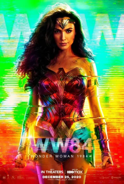 379149 Wonder Woman Película Gal Gadot 2020 PÓSTER DE IMPRESIÓN EN PARED